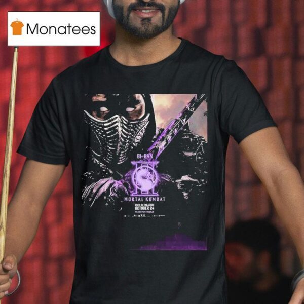 Character Joe Taslim As Bi Han For Mortal Kombat Only In Theaters October T Shirt
