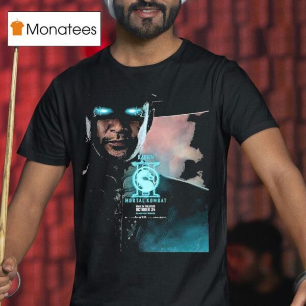 Character Tadanobu Asano As Lord Raiden For Mortal Kombat Only In Theaters October T Shirt