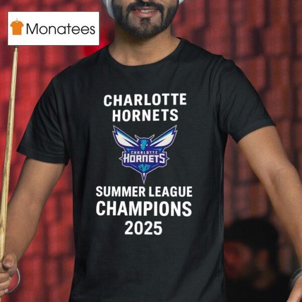 Charlotte Hornets Summer League Champions T Shirt