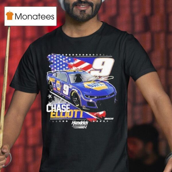 Chase Elliott Napa Patriotic Hendrick Motorsports Nascar T Shirt