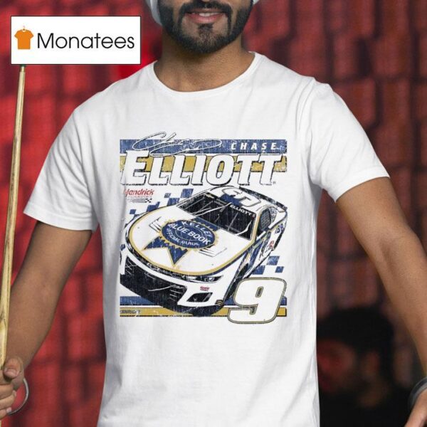Chase Elliott No Chevrolet Zl For Hendrick Motorsports Signature Retro T Shirt