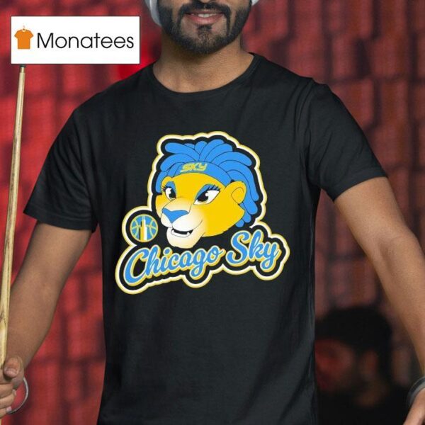 Chicago Sky Mascot Skye T Shirt