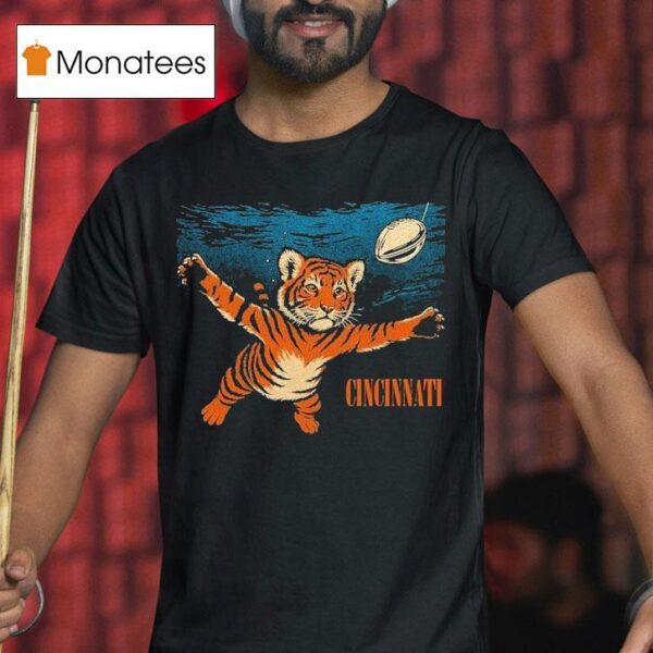 Cincinnati Tigers Smells Like Team Spiri T Shirt