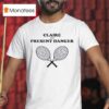 Claire And Present Danger Tennis T Shirt