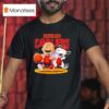 Cleveland Cavaliers And Peanuts Snoopy T Shirt