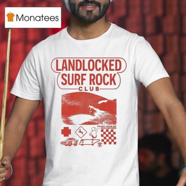 Colony House Landlocked Surf Rock Club T Shirt