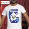 Concacaf Copa Oro Vamos El Salvador Logo T Shirt