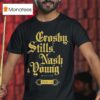 Crosby Stills Nash Young Dj Vu T Shirt