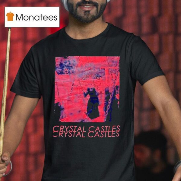 Crystal Castles Retro T Shirt