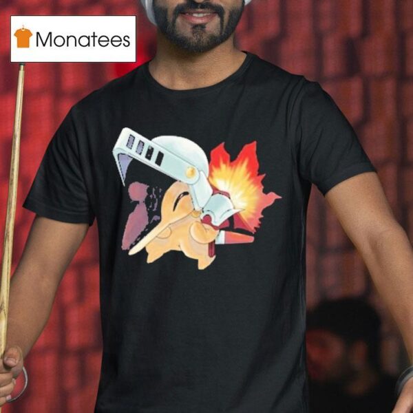 Cyndaquil Knight Pokemon T Shirt
