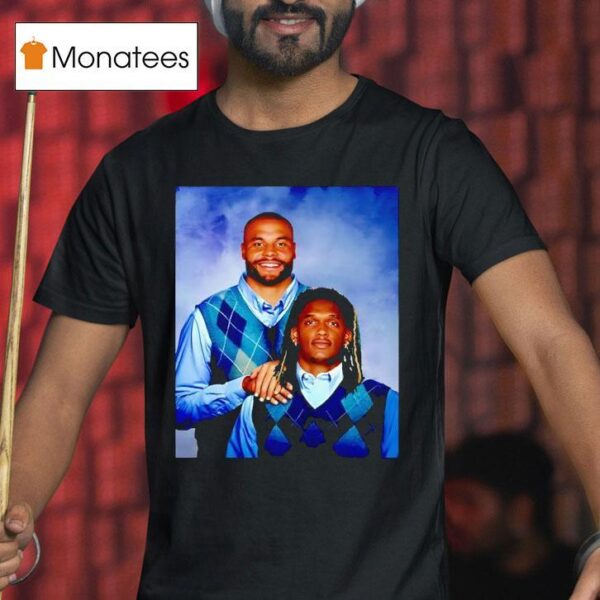 Dak Prescott And Ceedee Lamb Step Brothers Dallas Cowboys T Shirt