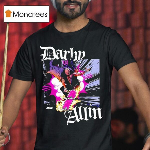Darby Allin Aew Comic T Shirt