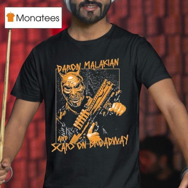 Daron Malakian And Scars On Broadway Gunner Devil T Shirt