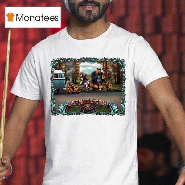Dave Matthews Band July Saratoga Springs New York Even T Shirt