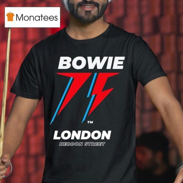 David Bowie London Heddon Stree T Shirt