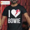 David Bowie I Love Bowie T Shirt
