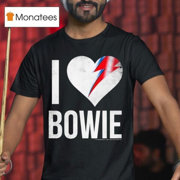 David Bowie I Love Bowie T Shirt