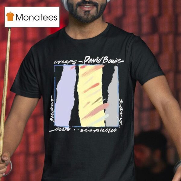 David Bowie Scary Monsters Th Anniversary T Shirt