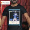 David Wright New York Mets Male Topps Baseball Card Player T Shirt