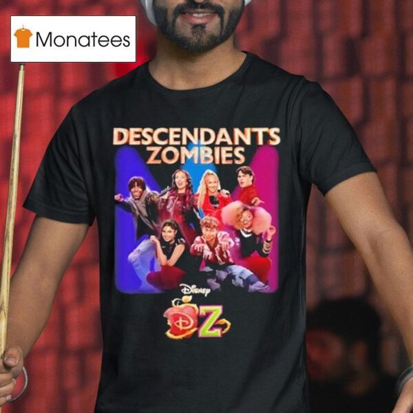 Descendants Zombies Worlds Collide Tour Dates Disney T Shirt
