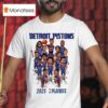 Detroit Pistons Basketball Nba Playoffs T Shirt