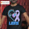 Detroit Tigers I Will Remember For You Alzheimer S Awareness Heartbeat Brain T Shirt