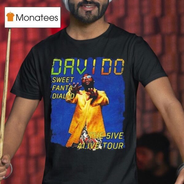 Diallo Davido Sweet Fanta Diallo The Ive At Live Tour T Shirt