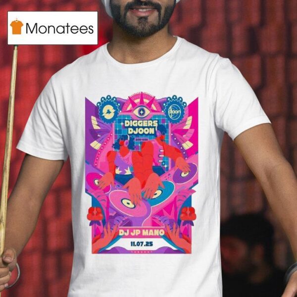 Djoon Soulful Club Paris Tour July T Shirt