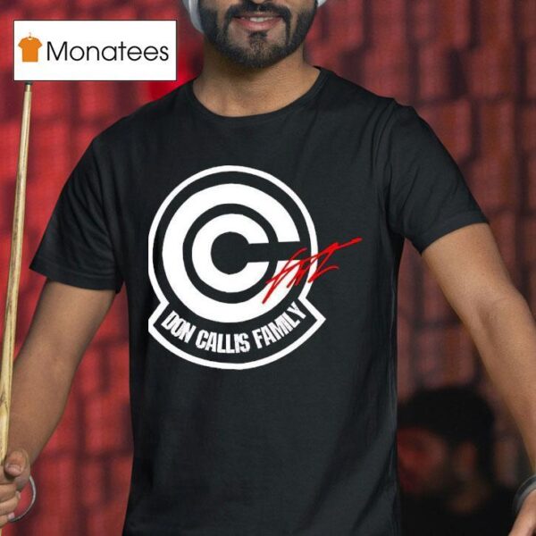 Don Callis Family Logo Signature T Shirt