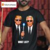 Donald Trump And Jeffrey Epstein Men In Black T Shirt