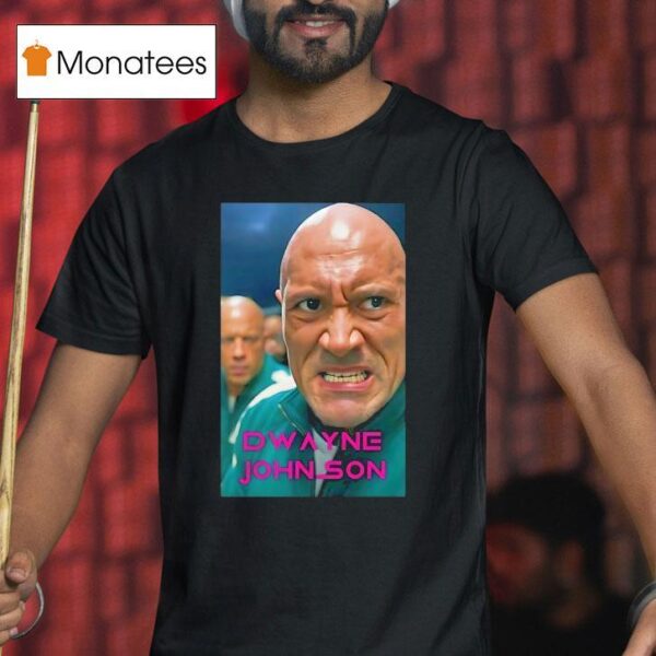 Dwayne Johnson Squid Game Usa T Shirt