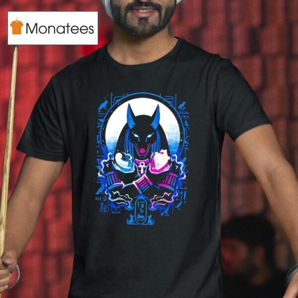 Egyptian God Anubis Balance Of The Jackal God T Shirt