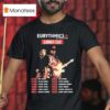 Eurythmics Summer Tour Concert Dates T Shirt