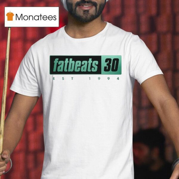 Fat Beats Th Logo T Shirt