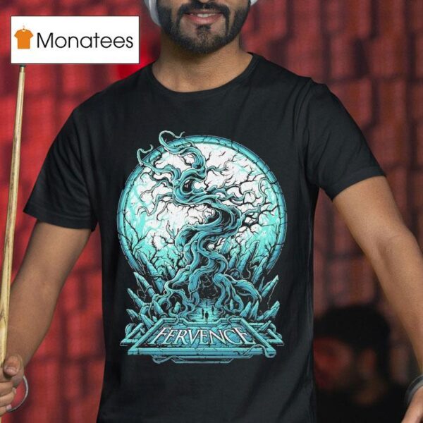 Fervence Blue Tree T Shirt