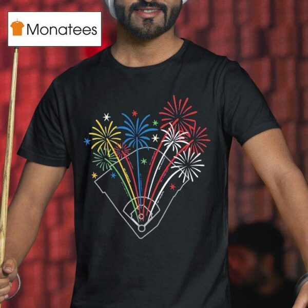 Fireworks On The Th Of July T Shirt