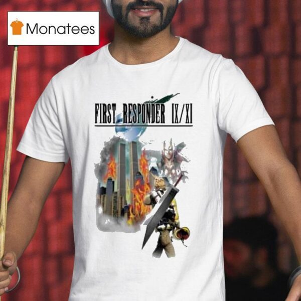 First Responder Ix Xi Final Fantasy T Shirt