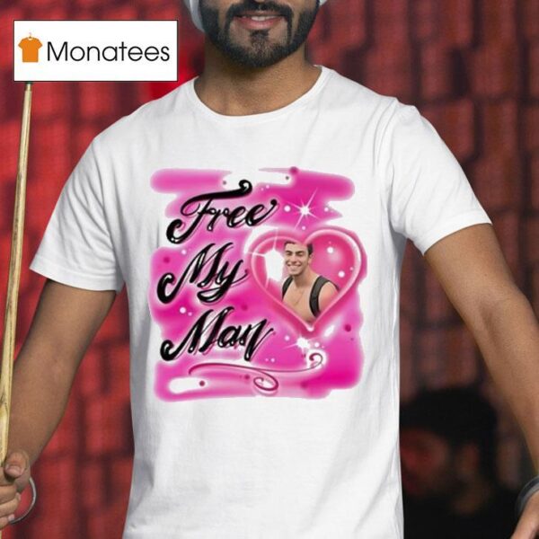 Free My Man Luigi Mangione Hear T Shirt