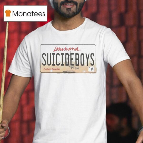 G Suicideboys Louisiana Addict S Paradise Vanity T Shirt
