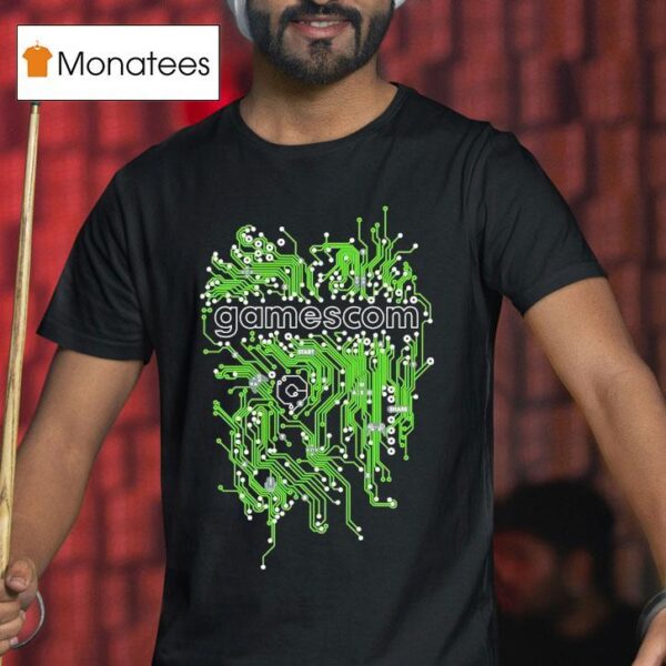 Gamescom Circuit Board T Shirt