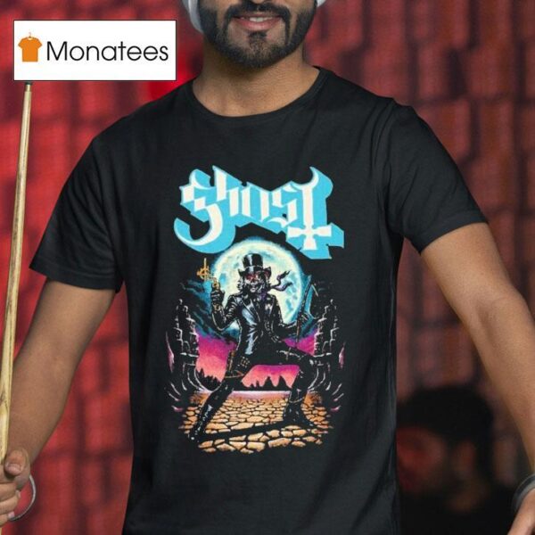 Ghost Nightmare Gothic Skull Horror T Shirt