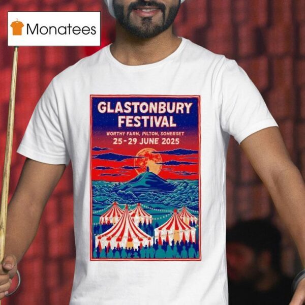 Glastonbury Festival Pilton Somerset Jun Concer T Shirt