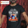God First Family Second Then Chicago Bears Football T Shirt