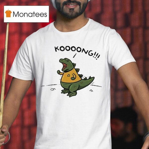 Godzilla Kooong Dinosaur T Shirt