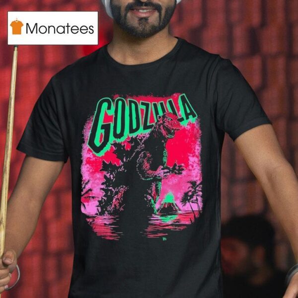 Godzilla Terror In The Tropics T Shirt