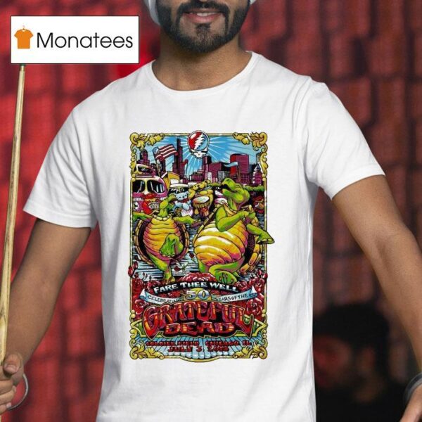 Grateful Dead Chicago Il Concert July T Shirt