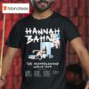 Hannah Bahng The Misunderstood World Tour Dates T Shirt