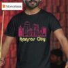 Hannah Waddingham Wearing Kansas City Dot Skyline T Shirt
