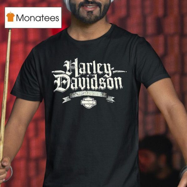 Harley Davidson Motorcycles Vintage T Shirt