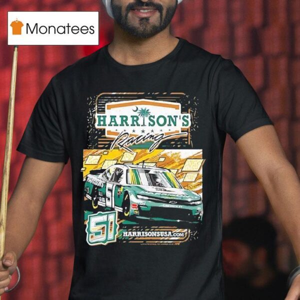 Harrison S Racing Jeremy Clements T Shirt